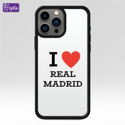 قاب گوشی طرح I Love Real Madrid رئال مادرید کد C031-1