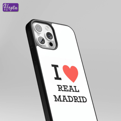 قاب گوشی طرح I Love Real Madrid رئال مادرید کد C031-3