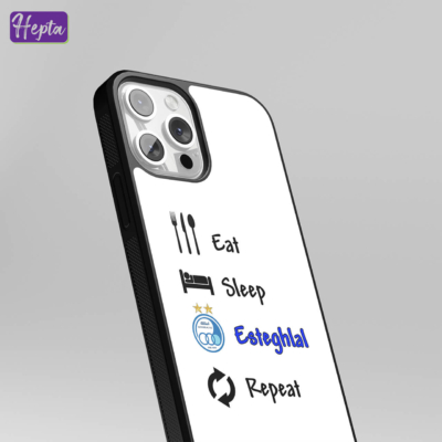 قاب گوشی طرح Eat Sleep Esteghlal Repeat کد C065-3