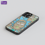 قاب گوشی طرح انیمیشن ریک و مورتی | Rick and Morty کد C183-8