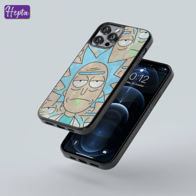 قاب گوشی طرح انیمیشن ریک و مورتی | Rick and Morty کد C183-6