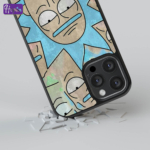 قاب گوشی طرح انیمیشن ریک و مورتی | Rick and Morty کد C183-4