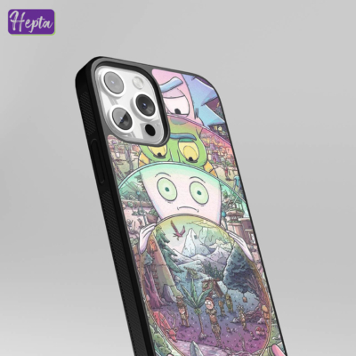 قاب گوشی طرح انیمیشن ریک و مورتی | Rick and Morty کد C186-3