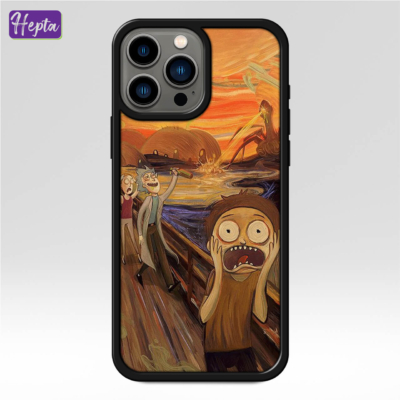 قاب گوشی طرح انیمیشن ریک و مورتی | Rick and Morty کد C188-1