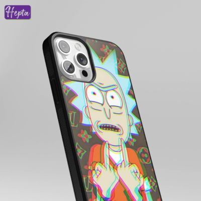 قاب گوشی انیمیشن ریک و مورتی | Rick and Morty طرح ریک کد C196-3