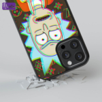 قاب گوشی انیمیشن ریک و مورتی | Rick and Morty طرح ریک کد C196-6