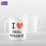 ماگ طرح I Love Real Madrid رئال مادرید کد M025-1