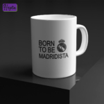 ماگ طرح Born to be Madridista کد M027-5