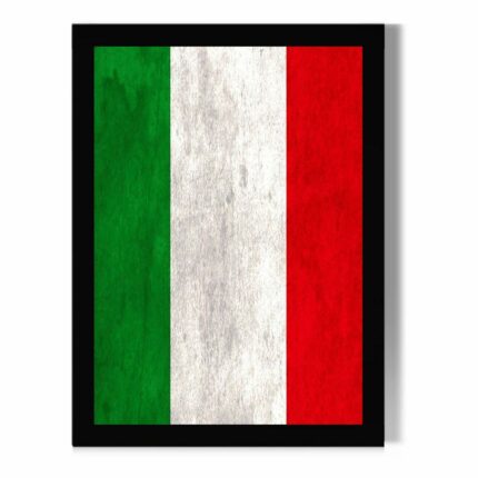 تابلو طرح پرچم ایتالیا کد F200