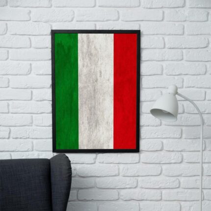تابلو طرح پرچم ایتالیا کد F200
