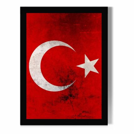 تابلو طرح پرچم ترکیه کد F197