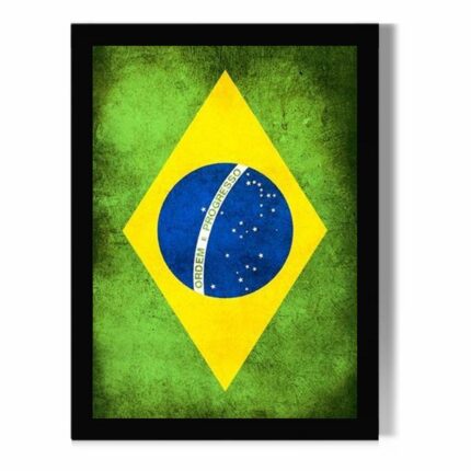 تابلو طرح پرچم برزیل کد F200