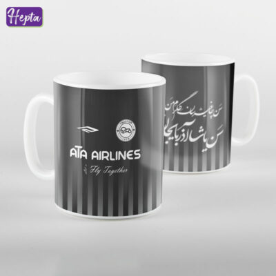 ماگ طرح کیت دوم تراکتور همراه با شعار کد M066