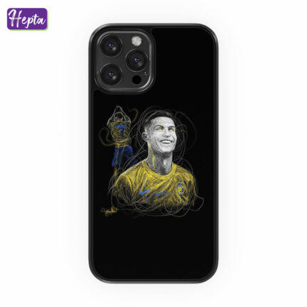 قاب موبایل طرح کریستیانو رونالدو النصر کد C669