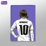 کیف پول طرح وکتور لوکا مودریچ و لوگو رئال کد W091